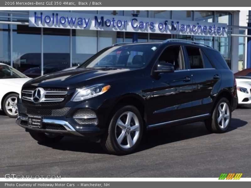 Black / Black 2016 Mercedes-Benz GLE 350 4Matic