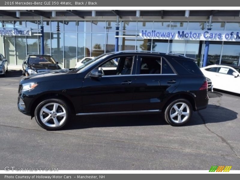 Black / Black 2016 Mercedes-Benz GLE 350 4Matic