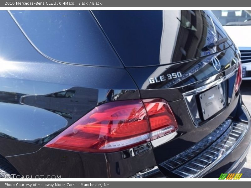 Black / Black 2016 Mercedes-Benz GLE 350 4Matic