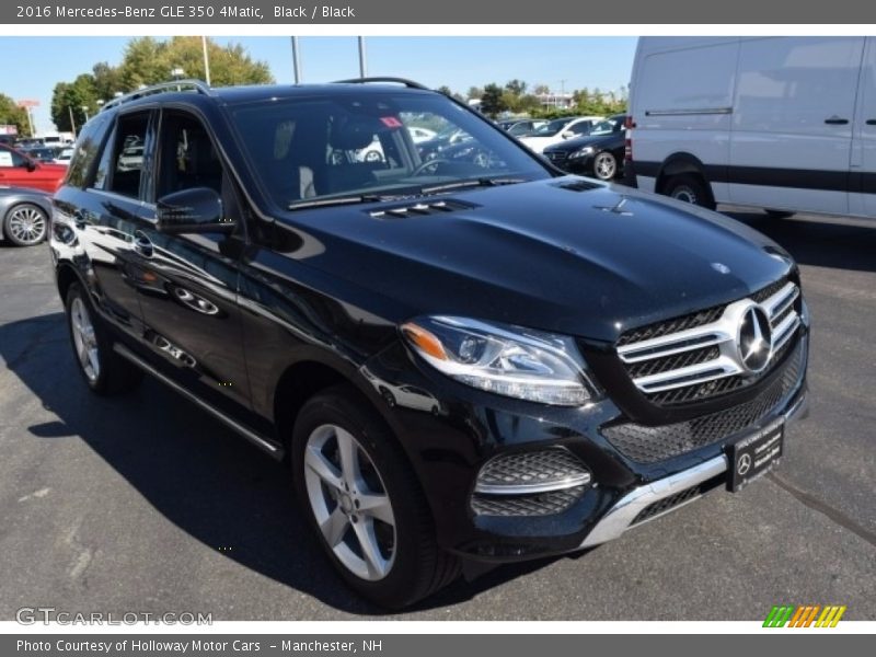 Black / Black 2016 Mercedes-Benz GLE 350 4Matic