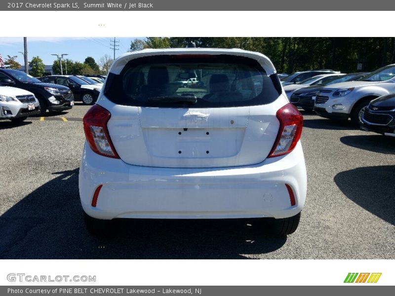 Summit White / Jet Black 2017 Chevrolet Spark LS