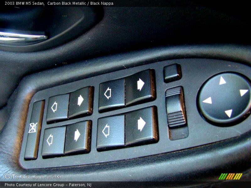 Carbon Black Metallic / Black Nappa 2003 BMW M5 Sedan