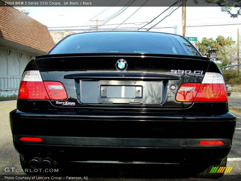 Jet Black / Black 2004 BMW 3 Series 330i Coupe