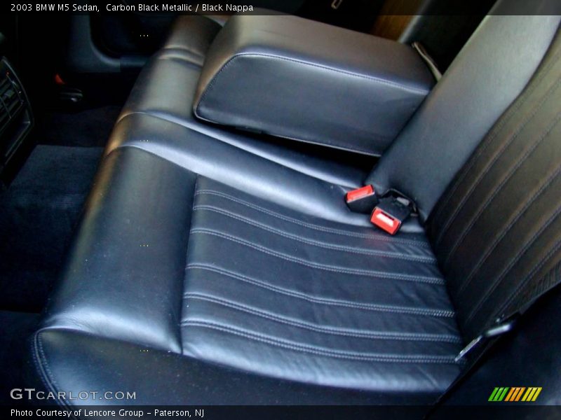 Carbon Black Metallic / Black Nappa 2003 BMW M5 Sedan