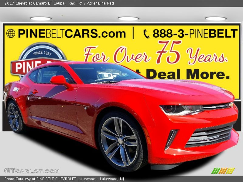 Red Hot / Adrenaline Red 2017 Chevrolet Camaro LT Coupe