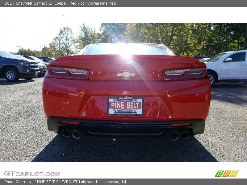 Red Hot / Adrenaline Red 2017 Chevrolet Camaro LT Coupe