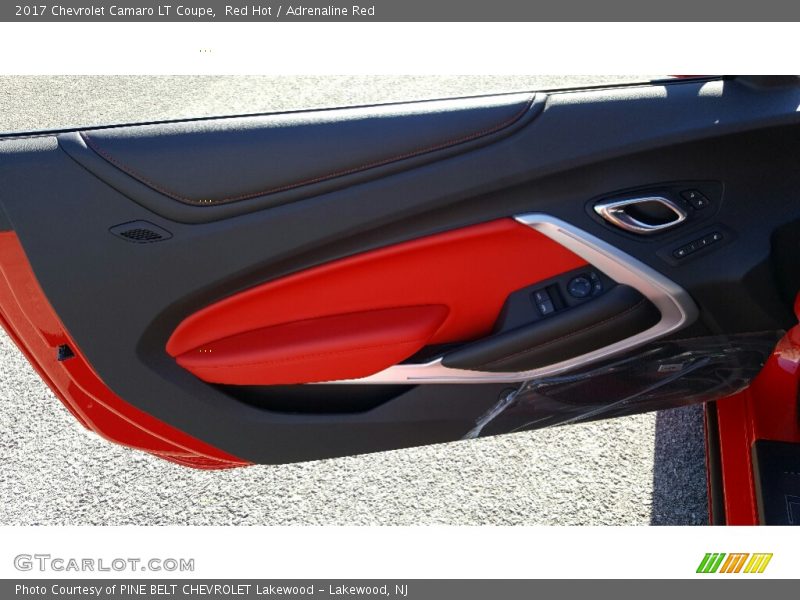Door Panel of 2017 Camaro LT Coupe