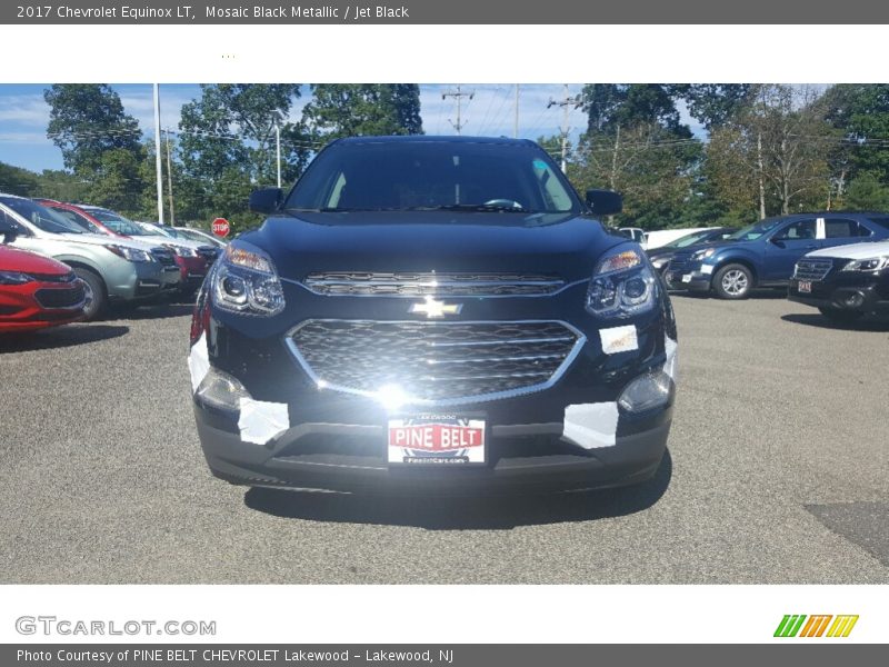 Mosaic Black Metallic / Jet Black 2017 Chevrolet Equinox LT