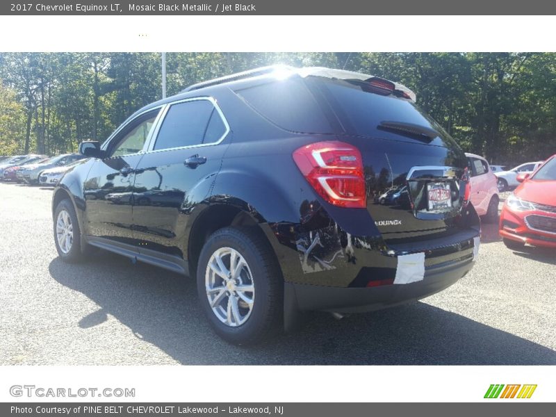 Mosaic Black Metallic / Jet Black 2017 Chevrolet Equinox LT