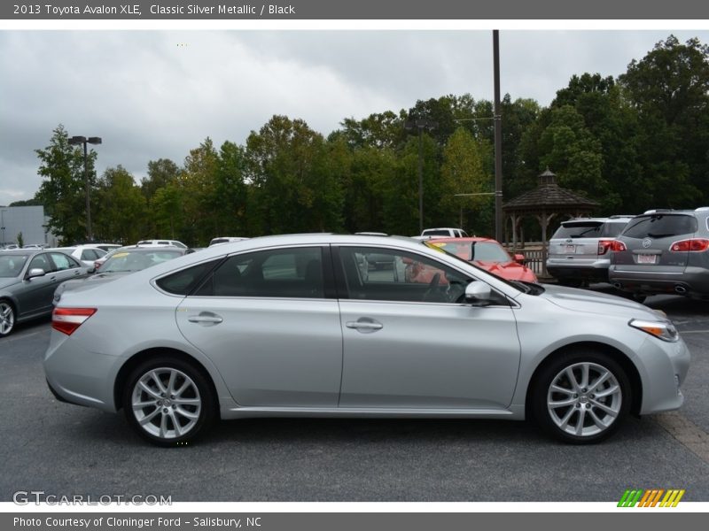 Classic Silver Metallic / Black 2013 Toyota Avalon XLE