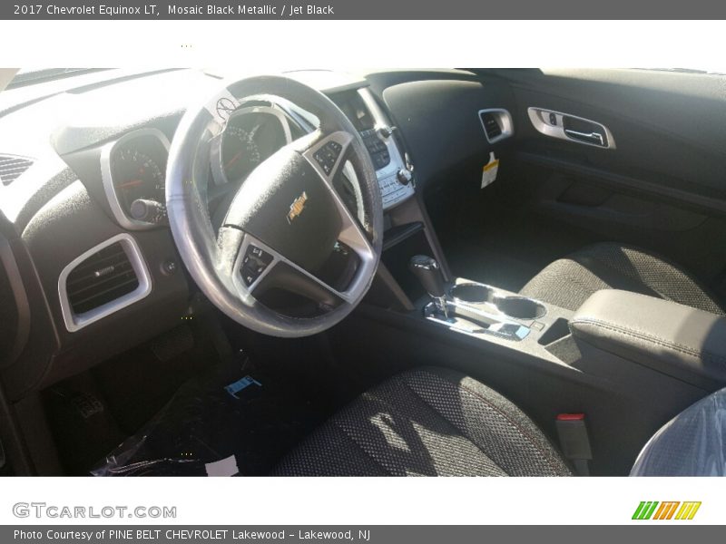 Mosaic Black Metallic / Jet Black 2017 Chevrolet Equinox LT