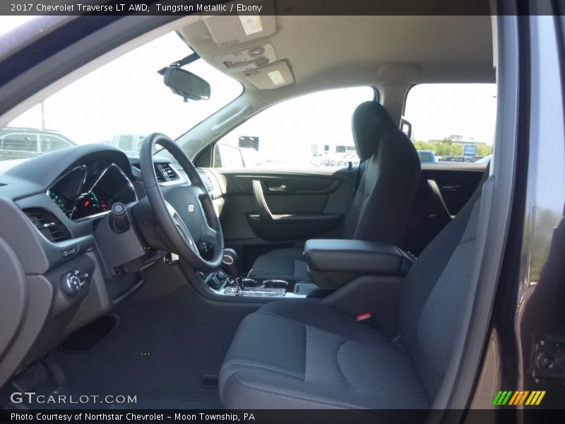 Tungsten Metallic / Ebony 2017 Chevrolet Traverse LT AWD