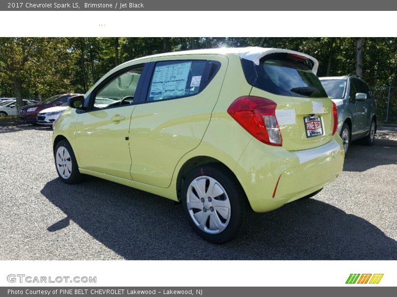 Brimstone / Jet Black 2017 Chevrolet Spark LS