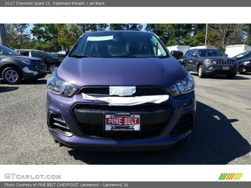 Kalamata Metallic / Jet Black 2017 Chevrolet Spark LS
