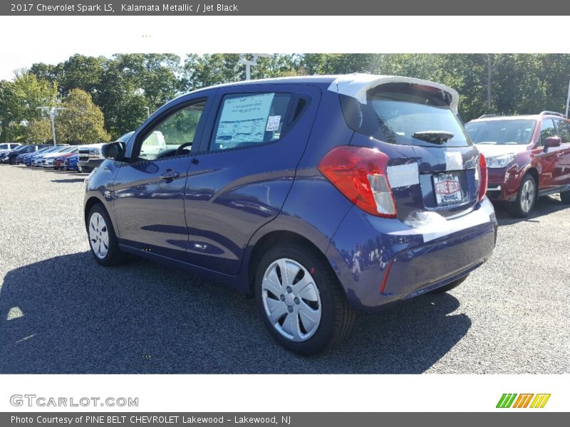 Kalamata Metallic / Jet Black 2017 Chevrolet Spark LS