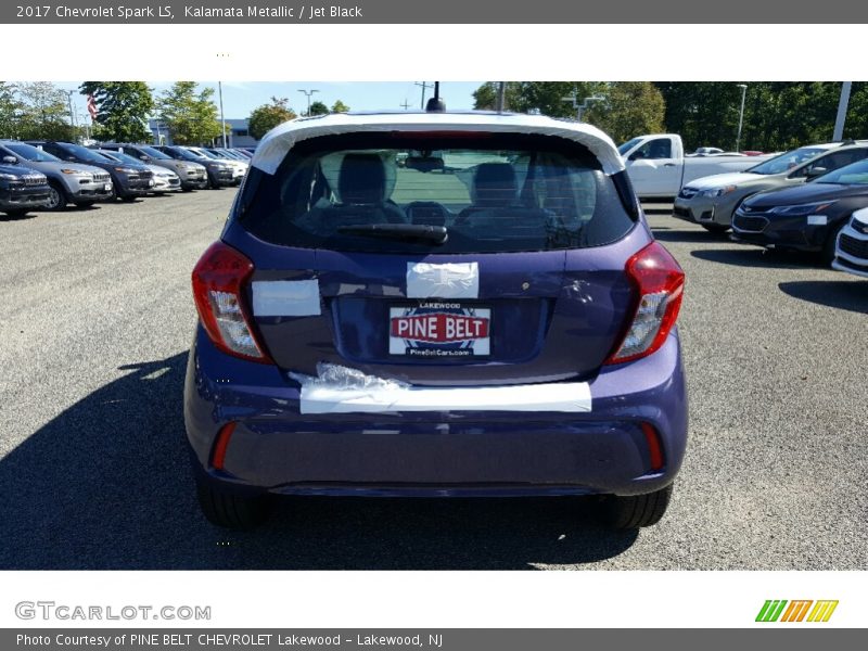 Kalamata Metallic / Jet Black 2017 Chevrolet Spark LS