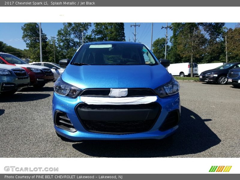 Splash Metallic / Jet Black 2017 Chevrolet Spark LS