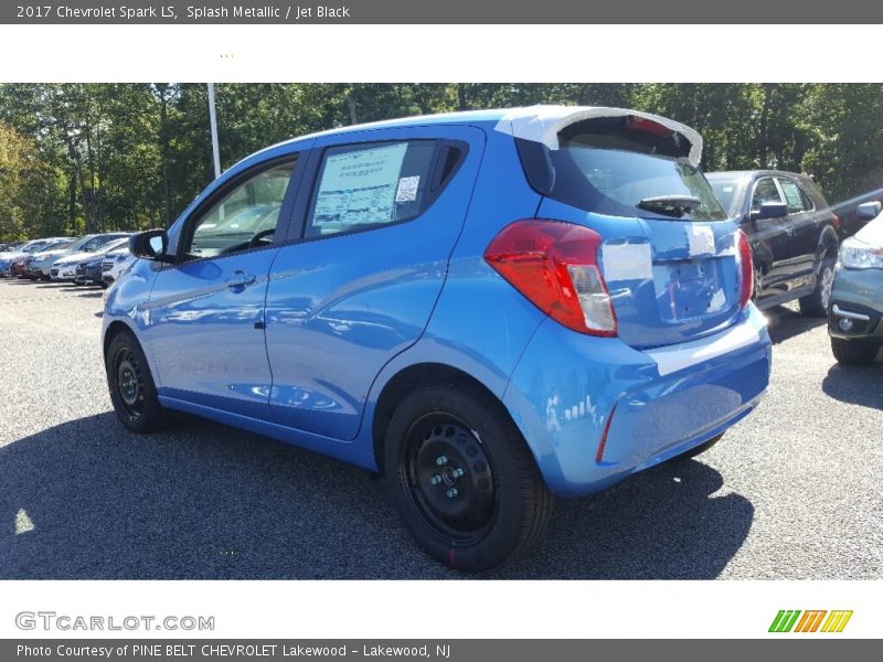 Splash Metallic / Jet Black 2017 Chevrolet Spark LS