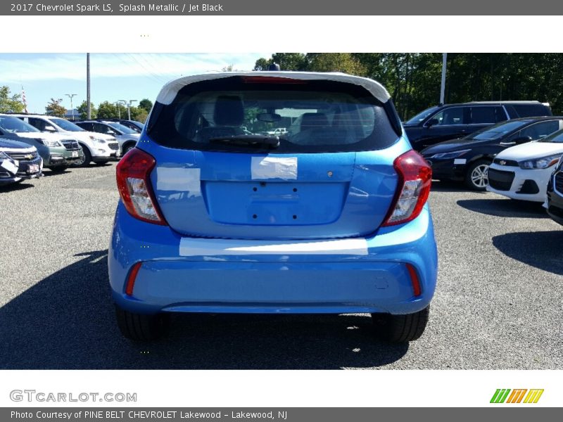 Splash Metallic / Jet Black 2017 Chevrolet Spark LS
