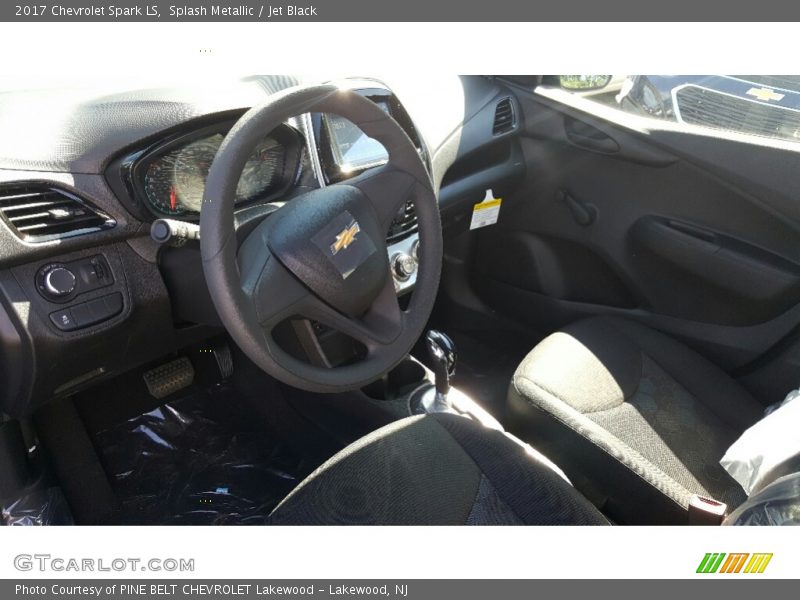 Splash Metallic / Jet Black 2017 Chevrolet Spark LS