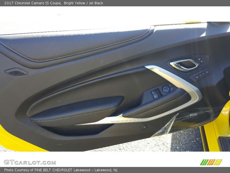 Bright Yellow / Jet Black 2017 Chevrolet Camaro SS Coupe