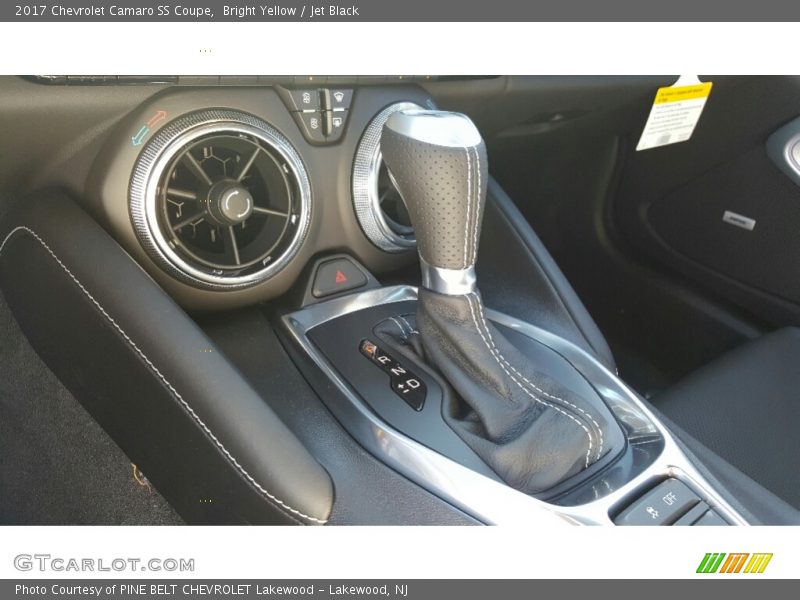 Bright Yellow / Jet Black 2017 Chevrolet Camaro SS Coupe