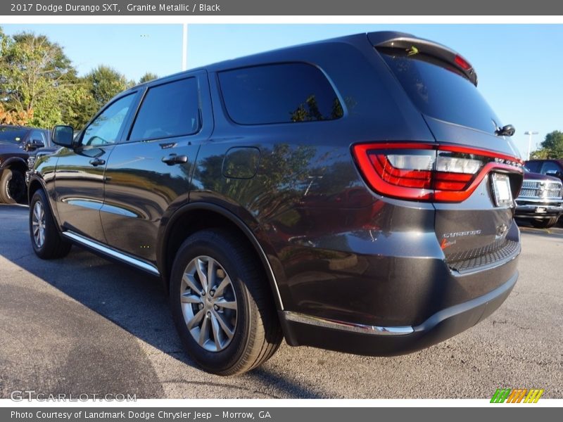 Granite Metallic / Black 2017 Dodge Durango SXT