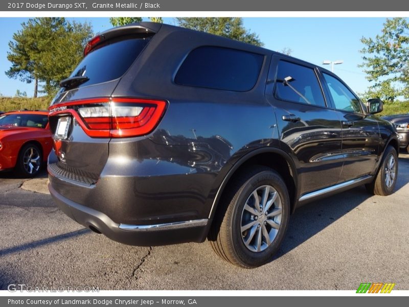 Granite Metallic / Black 2017 Dodge Durango SXT