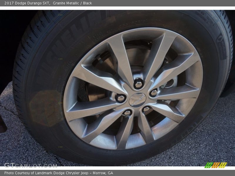 Granite Metallic / Black 2017 Dodge Durango SXT