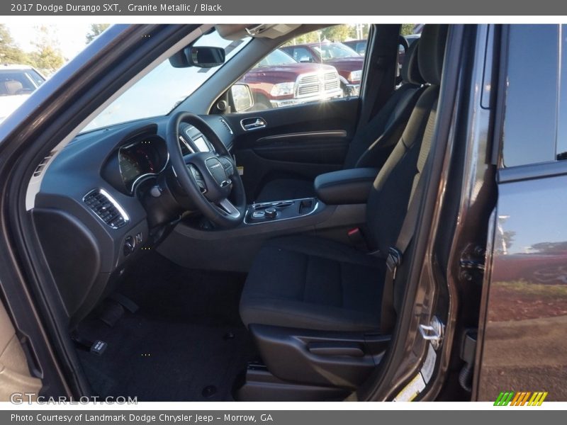 Granite Metallic / Black 2017 Dodge Durango SXT
