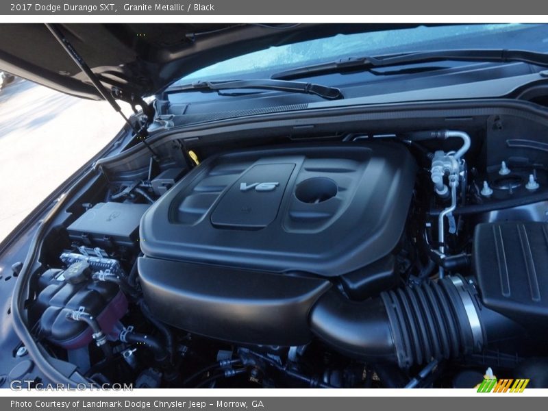 Granite Metallic / Black 2017 Dodge Durango SXT
