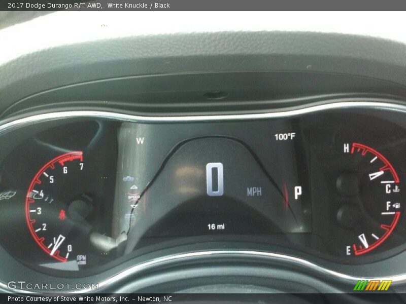 White Knuckle / Black 2017 Dodge Durango R/T AWD