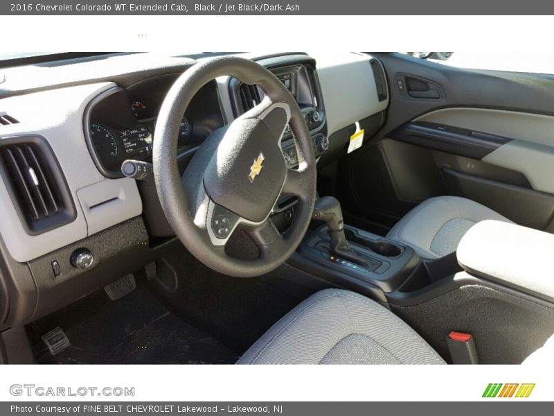 Black / Jet Black/Dark Ash 2016 Chevrolet Colorado WT Extended Cab