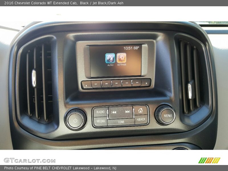 Black / Jet Black/Dark Ash 2016 Chevrolet Colorado WT Extended Cab