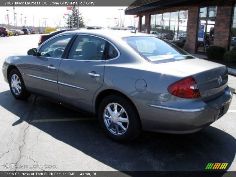 Stone Gray Metallic / Gray 2007 Buick LaCrosse CX