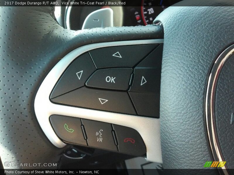 Controls of 2017 Durango R/T AWD