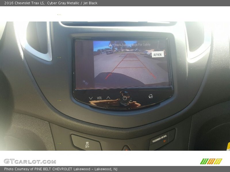 Cyber Gray Metallic / Jet Black 2016 Chevrolet Trax LS