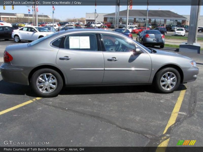 Stone Gray Metallic / Gray 2007 Buick LaCrosse CX