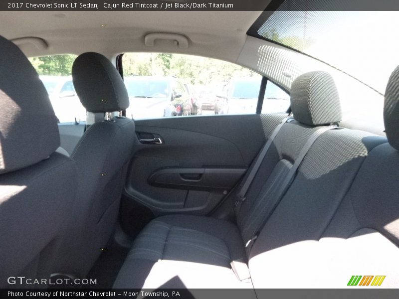 Cajun Red Tintcoat / Jet Black/Dark Titanium 2017 Chevrolet Sonic LT Sedan