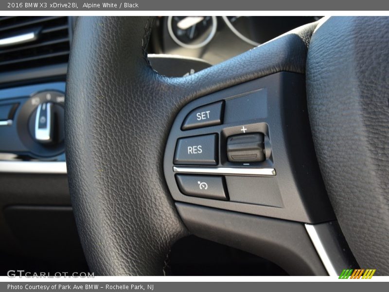 Alpine White / Black 2016 BMW X3 xDrive28i