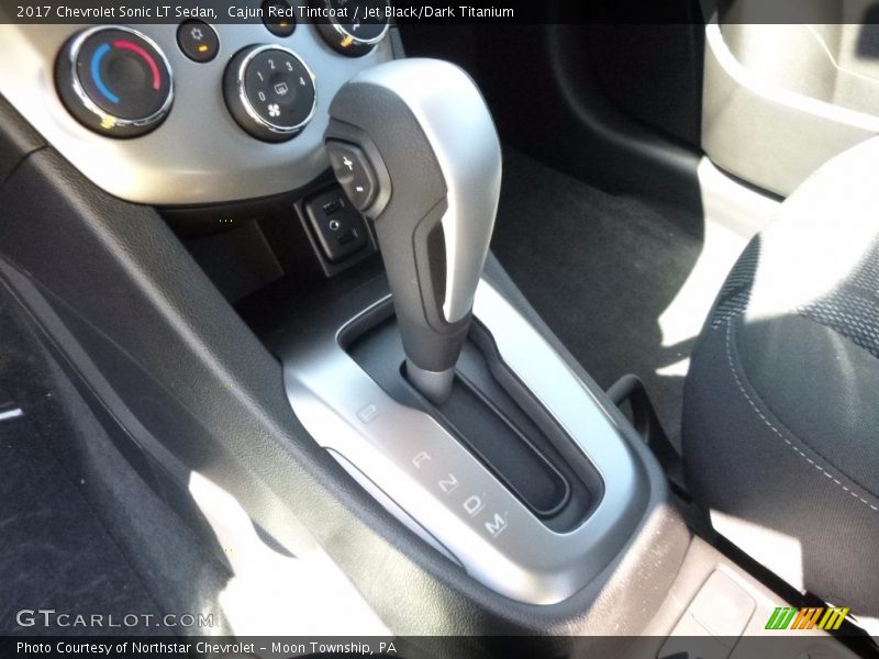 Cajun Red Tintcoat / Jet Black/Dark Titanium 2017 Chevrolet Sonic LT Sedan