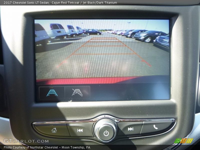 Cajun Red Tintcoat / Jet Black/Dark Titanium 2017 Chevrolet Sonic LT Sedan