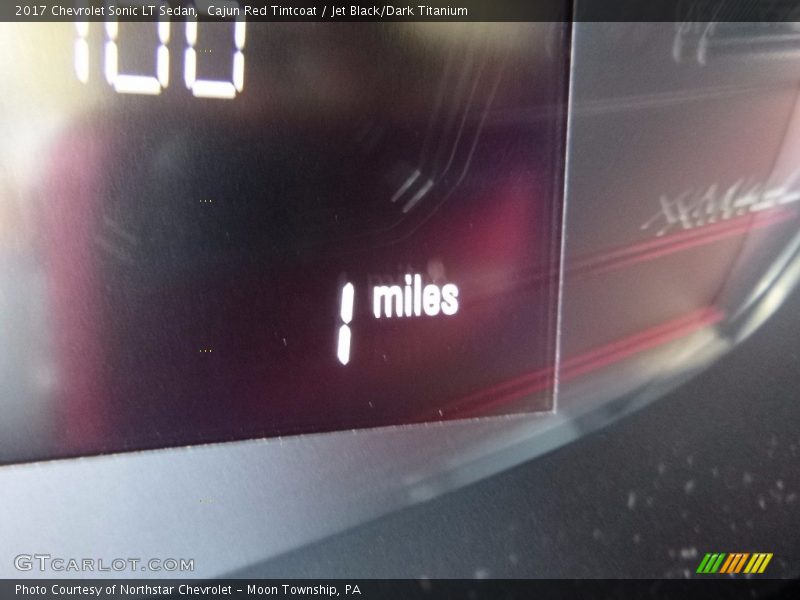 Cajun Red Tintcoat / Jet Black/Dark Titanium 2017 Chevrolet Sonic LT Sedan