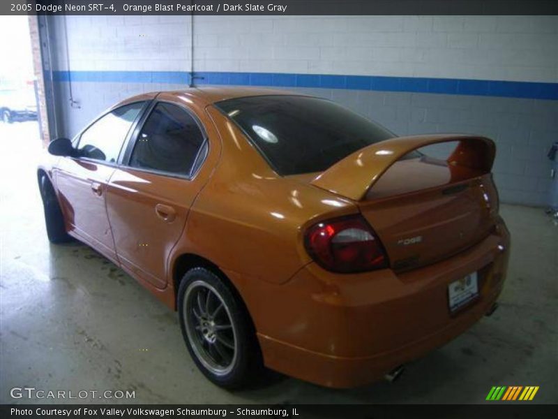 Orange Blast Pearlcoat / Dark Slate Gray 2005 Dodge Neon SRT-4