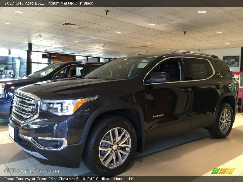 Iridium Metallic / Jet Black 2017 GMC Acadia SLE