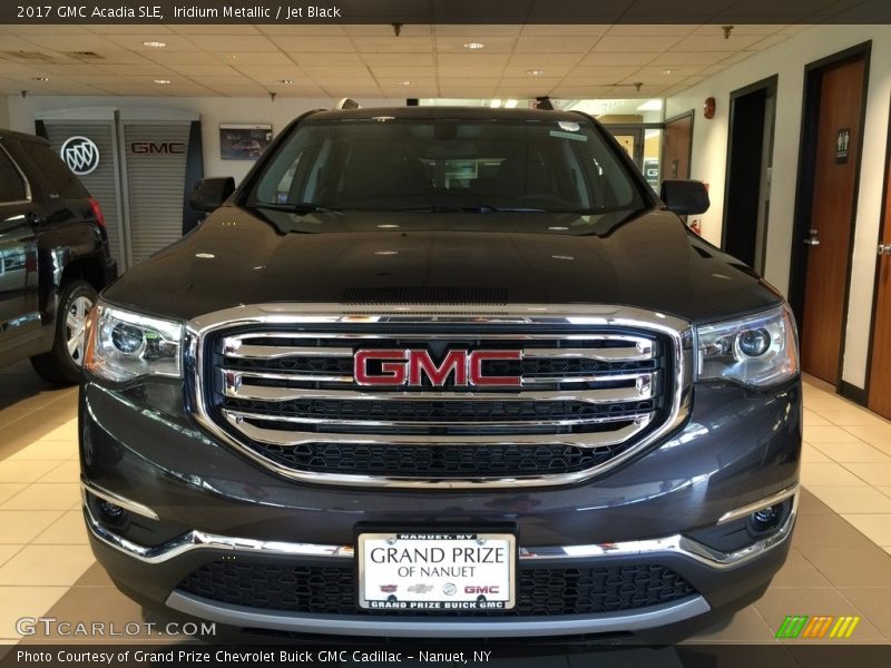 Iridium Metallic / Jet Black 2017 GMC Acadia SLE