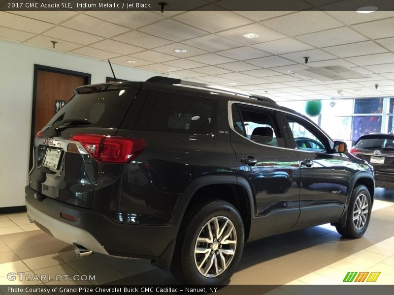 Iridium Metallic / Jet Black 2017 GMC Acadia SLE