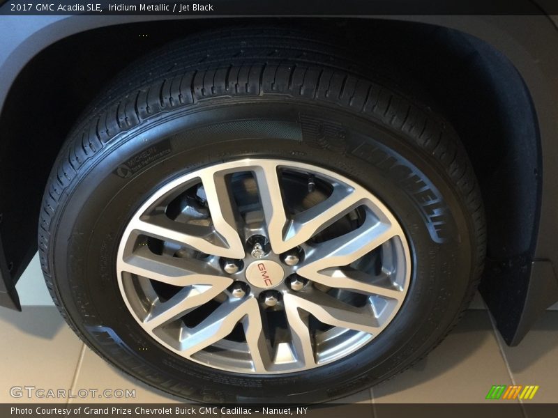 Iridium Metallic / Jet Black 2017 GMC Acadia SLE