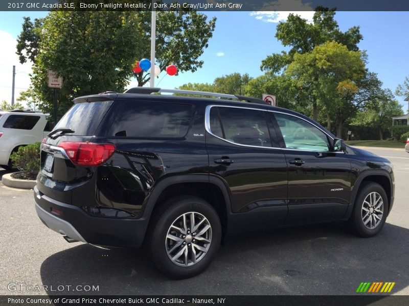 Ebony Twilight Metallic / Dark Ash Gray/Light Ash Gray 2017 GMC Acadia SLE