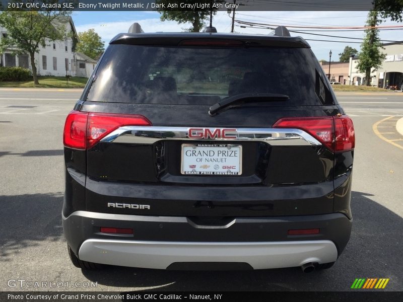 Ebony Twilight Metallic / Dark Ash Gray/Light Ash Gray 2017 GMC Acadia SLE